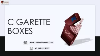 cigarette boxes