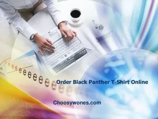 Order Black Panther T-Shirt Online - choosywones.com