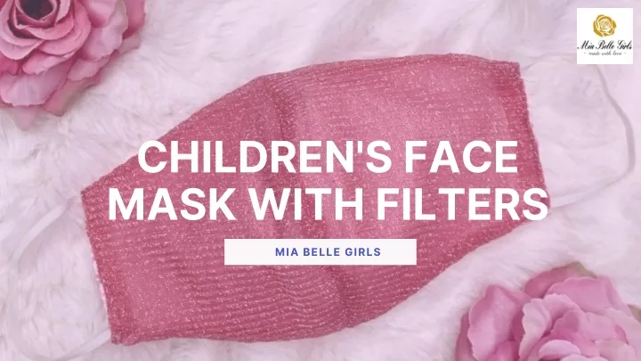 children s face mask with filters