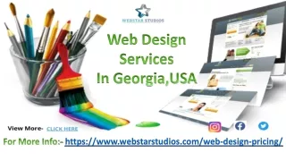 Best Web Design Services in Georgia, USA