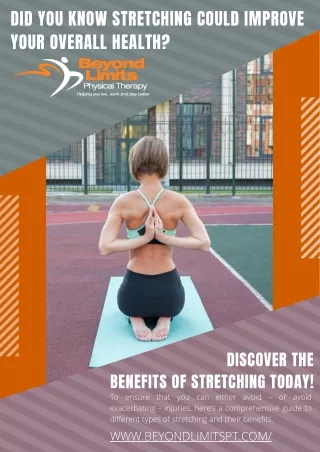 Did You Know Stretching Could Improve Your Overall Health