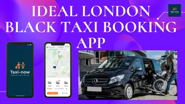 ideal london black taxi booking app