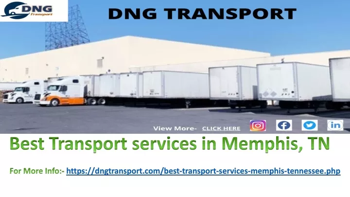 best transport services in memphis tn