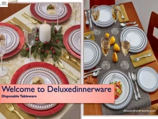 Disposable Tableware