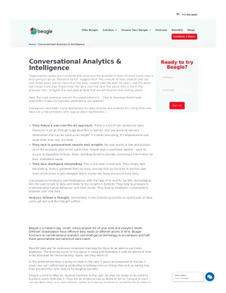 Conversation Analytics & Intelligence - Beagle