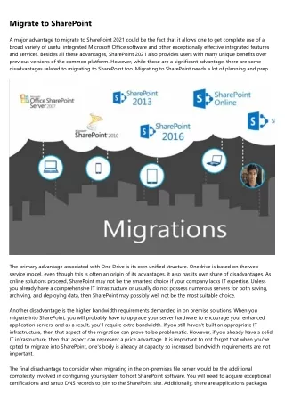 The Only Guide to Migrate Sharepoint 2013 To Sharepoint Online