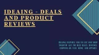 Ideaing - Deals and Product Reviews