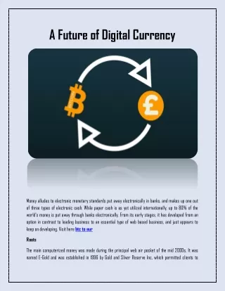 a future of digital currency