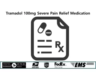 Tramadol 100mg Severe Pain Relief Medication