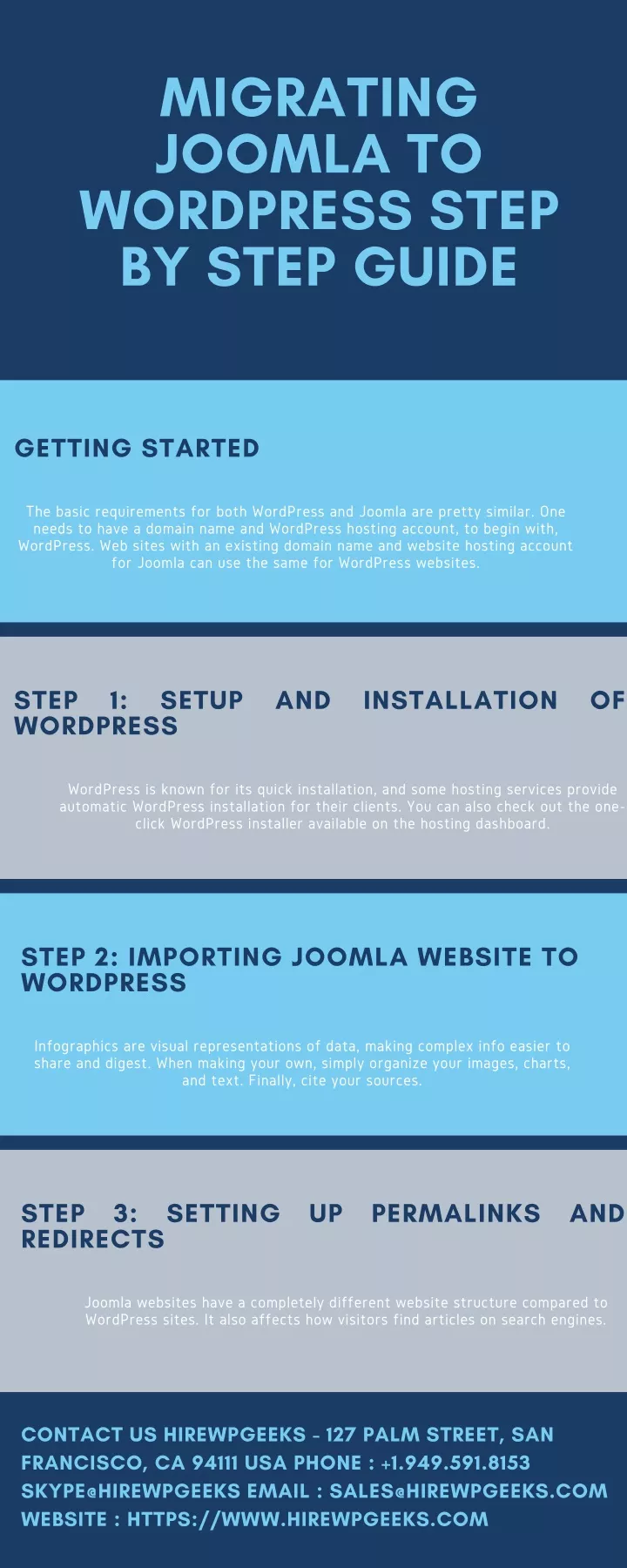 migrating joomla to wordpress step by step guide
