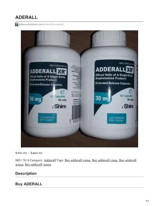 aderall