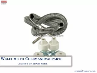 Welcome to Colemanhvacparts