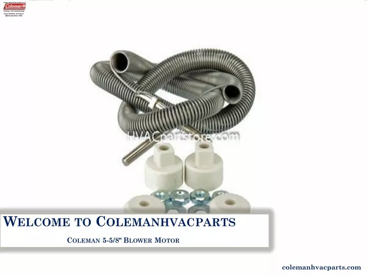 welcome to colemanhvacparts coleman 5 5 8 blower motor