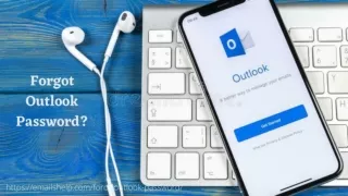 How to recover Forgot Outlook Password?