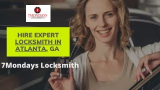 Find Reliable Local Locksmith In Atlanta, GA | 7Mondays Locksmith