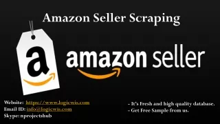 amazon seller scraping
