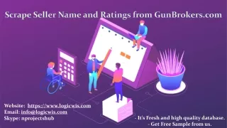 scrape seller name and ratings from gunbrokers com