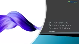 best on demand service marketplace software solutions