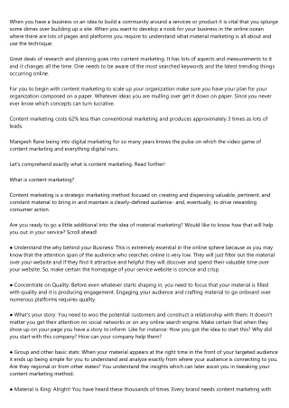 The seo and content marketing Case Study You'll Never Forget