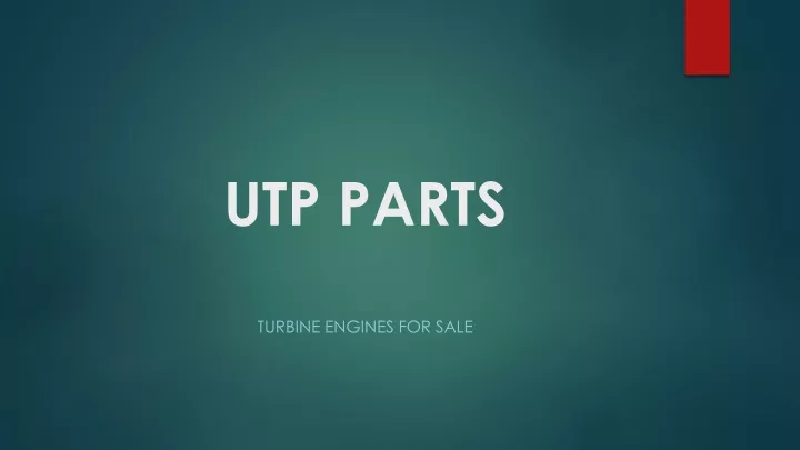 utp parts