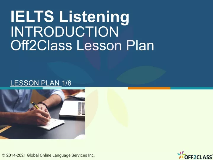 ielts listening introduction off2class lesson plan