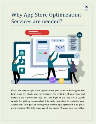 Why App Store Optimization Services are needed?