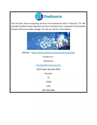 get the best cloud computing services from