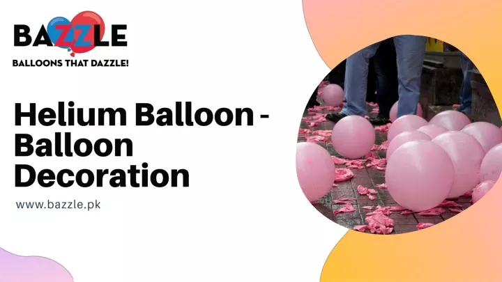 helium balloon balloon decoration