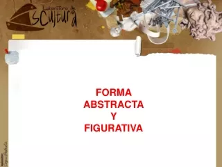 LAB ESCULTURA - ICONICIDAD Y ABSTRACCIÓN