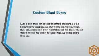 Custom Blunt Boxes Can Be the Game Changer in the Cannabis Industry