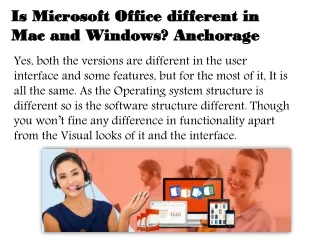 is microsoft office different in mac and windows