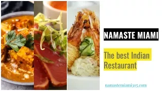 Best Indian restaurant in Miami