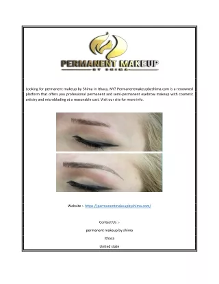 Permanent Makeup by Shima | Permanentmakeupbyshima.com