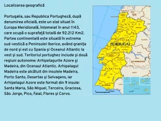 Prezentare Powerpoint Portugalia