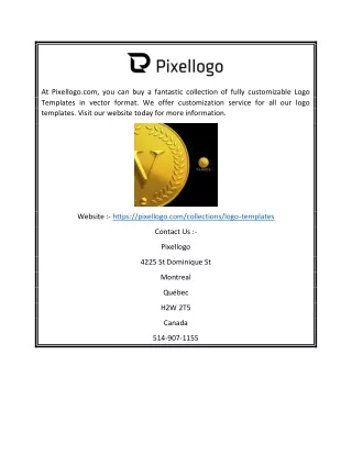 Stock Logos | Pixellogo.com