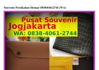 Souvenir Pernikahan Sleman Ö838 4Ö6I 2744{WhatsApp}