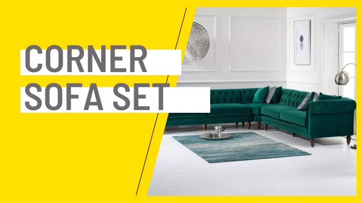corner sofa set