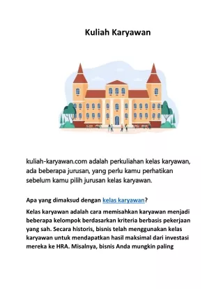 kuliah karyawan