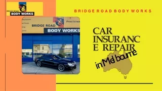 Car insurance repair company in Melbourne
