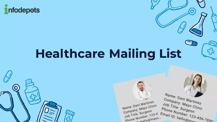 healthcare mailing list