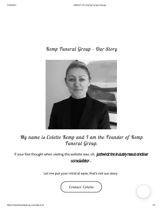 Kemp funeral group about us
