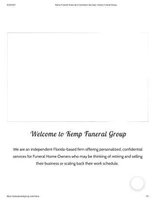 Kemp funeral group
