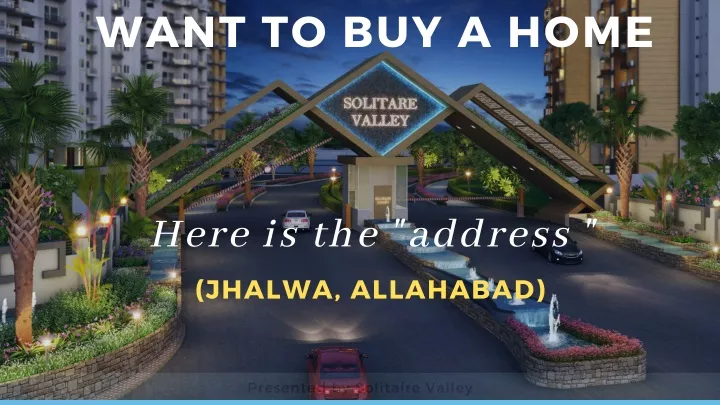 want to buy a home