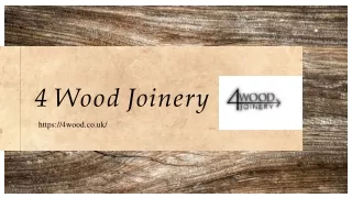 4 wood joinery https 4wood co uk