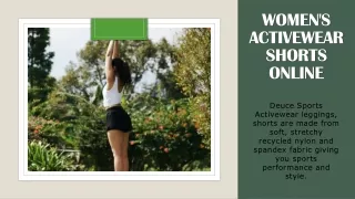 Women's Activewear Shorts Online