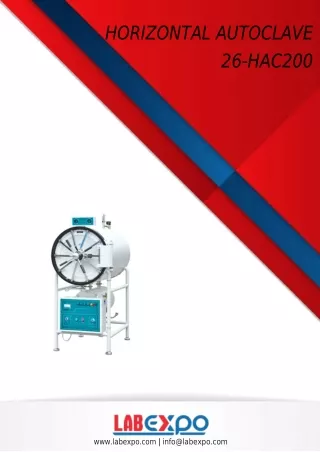 horizontal autoclave