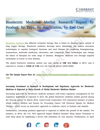 bioelectric medicine market research report