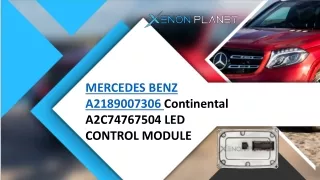 mercedes benz a2189007306 continental a2c74767504