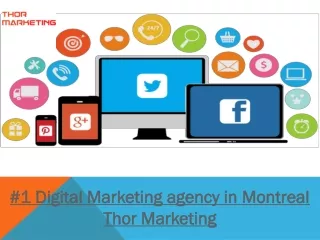 Digital media marketing | digital marketing specialist in Montreal | social media marketing agency - Thor Marketing