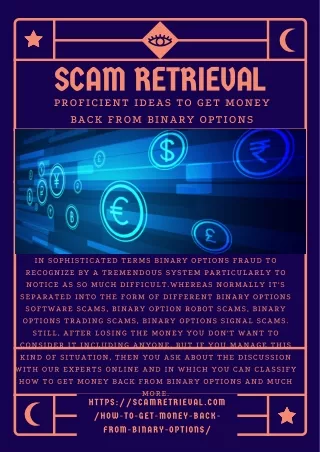 scam retrieval proficient ideas to get money back